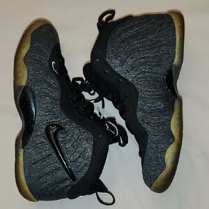 Kids Black and Gray Sneakers